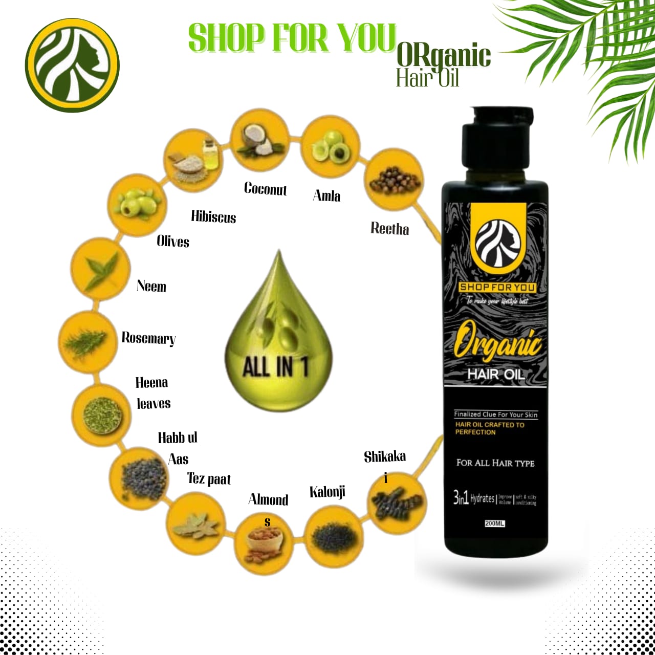 Shop For You Hair Oil