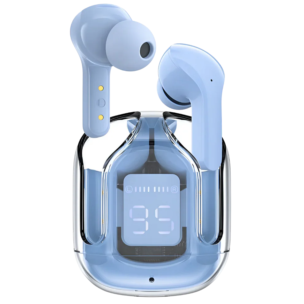 Air31 Wireless Earbuds with LED Case – See the Sound
